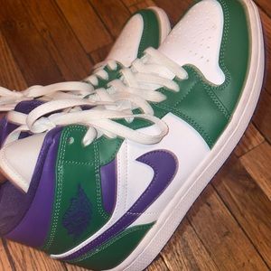 Retro 1 Purple/Green/White